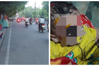 Lucknow Crime News : पर्स लूटने के दौरान हुआ बड़ा हादसा, महिला और 11 माह की मासूम गंभीर रूप से घायल