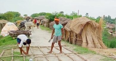 Due to boom in Saryu, migration started from many villages