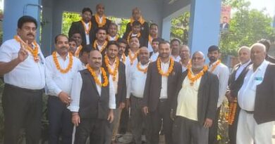 Rajendra elected president and general secretary of Chandramani Bar Association