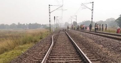 Railway line collapsed while repairing track, seven injured