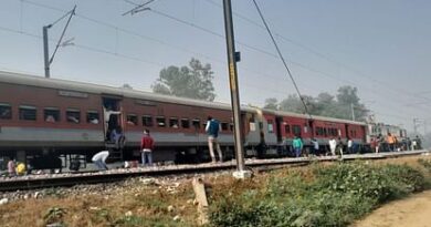 Raptisagar Express stood still for an hour due to bull getting stuck